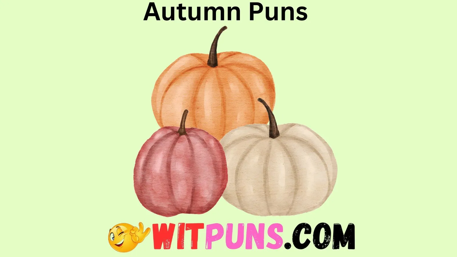 Autumn Puns