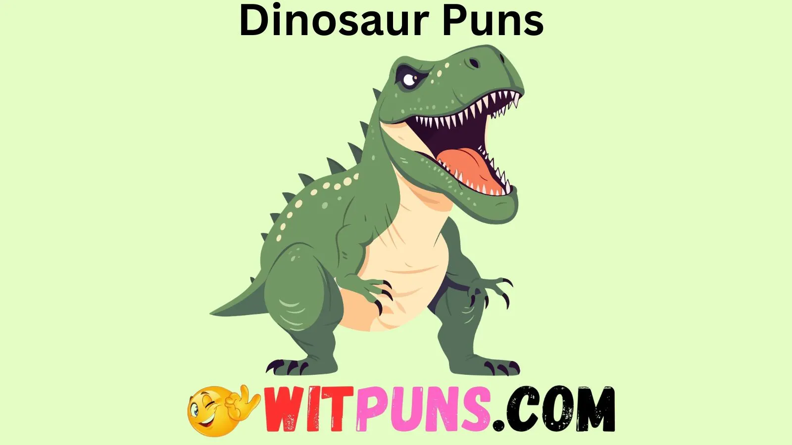 Dinosaur Puns