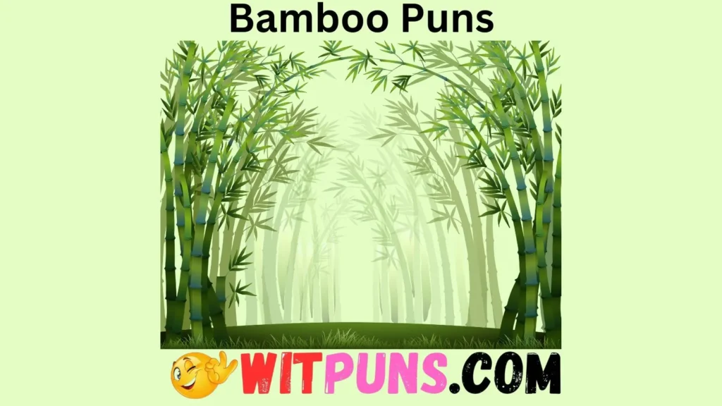 Punny Bamboo Puns