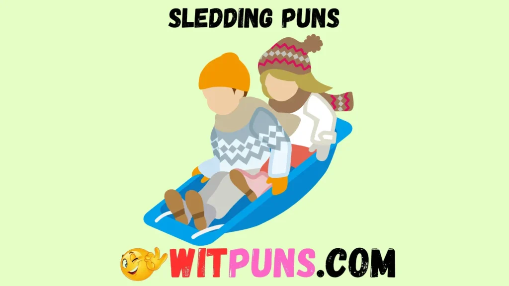 Sledding Sliding Into Laughter