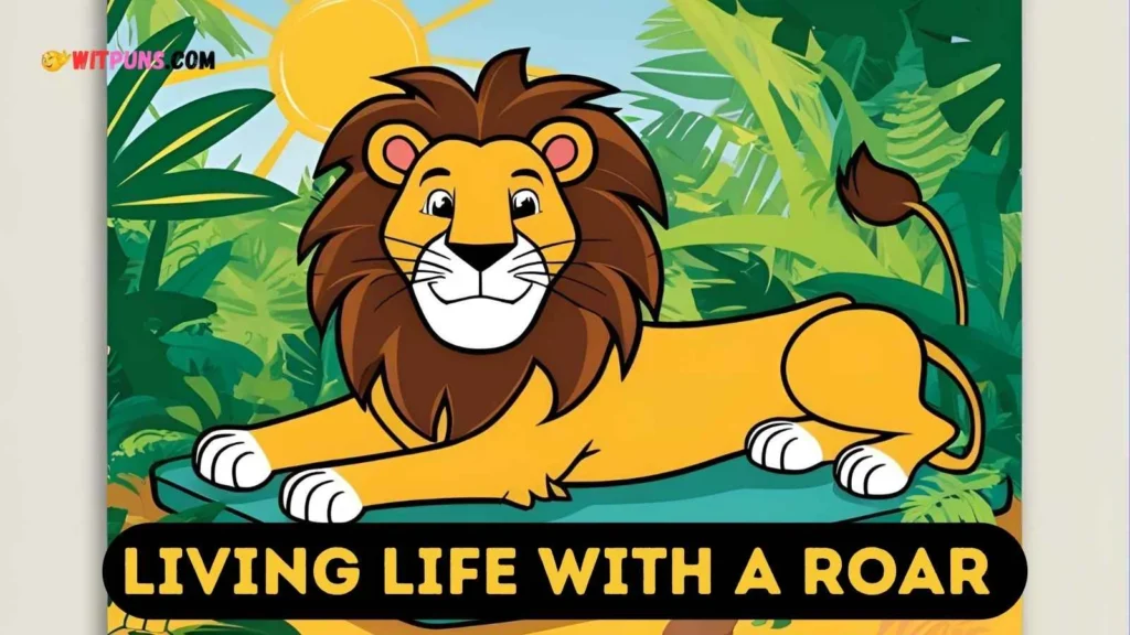 Lion Puns Captions