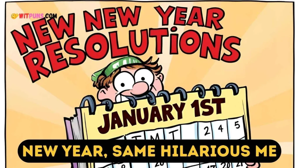 New Year Puns Captions