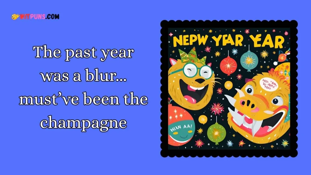 New Year Puns One Liners