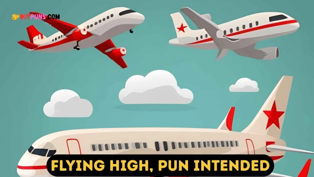 Short Airplane Puns