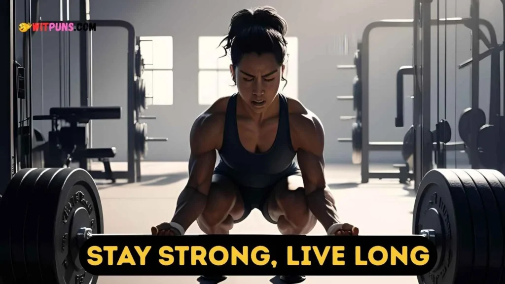 Short Gym Puns