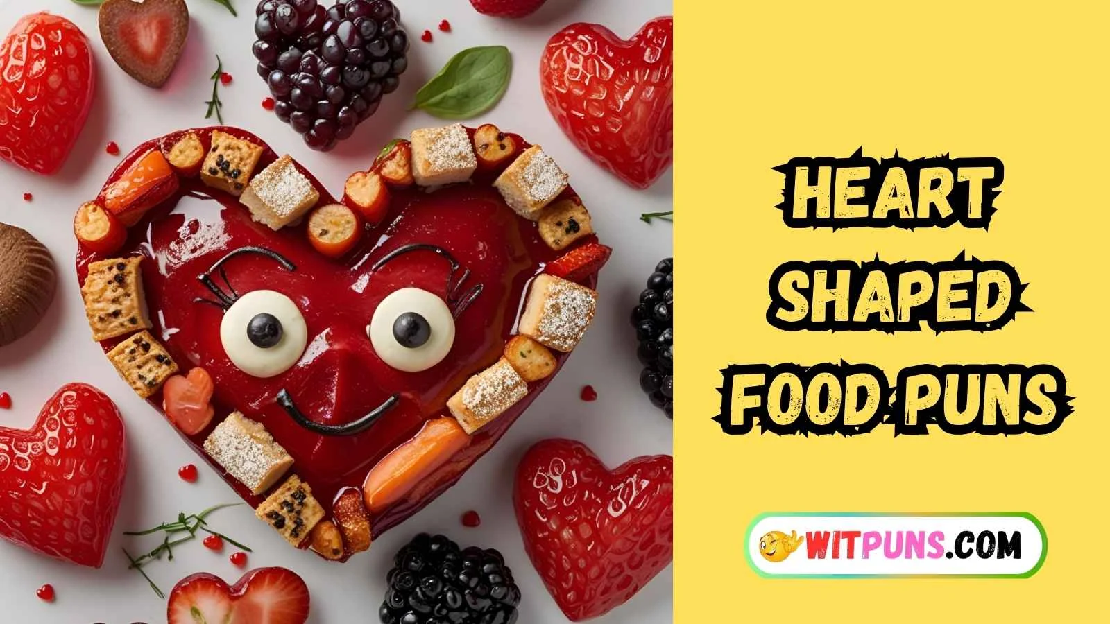 Heart-Shaped Food Puns